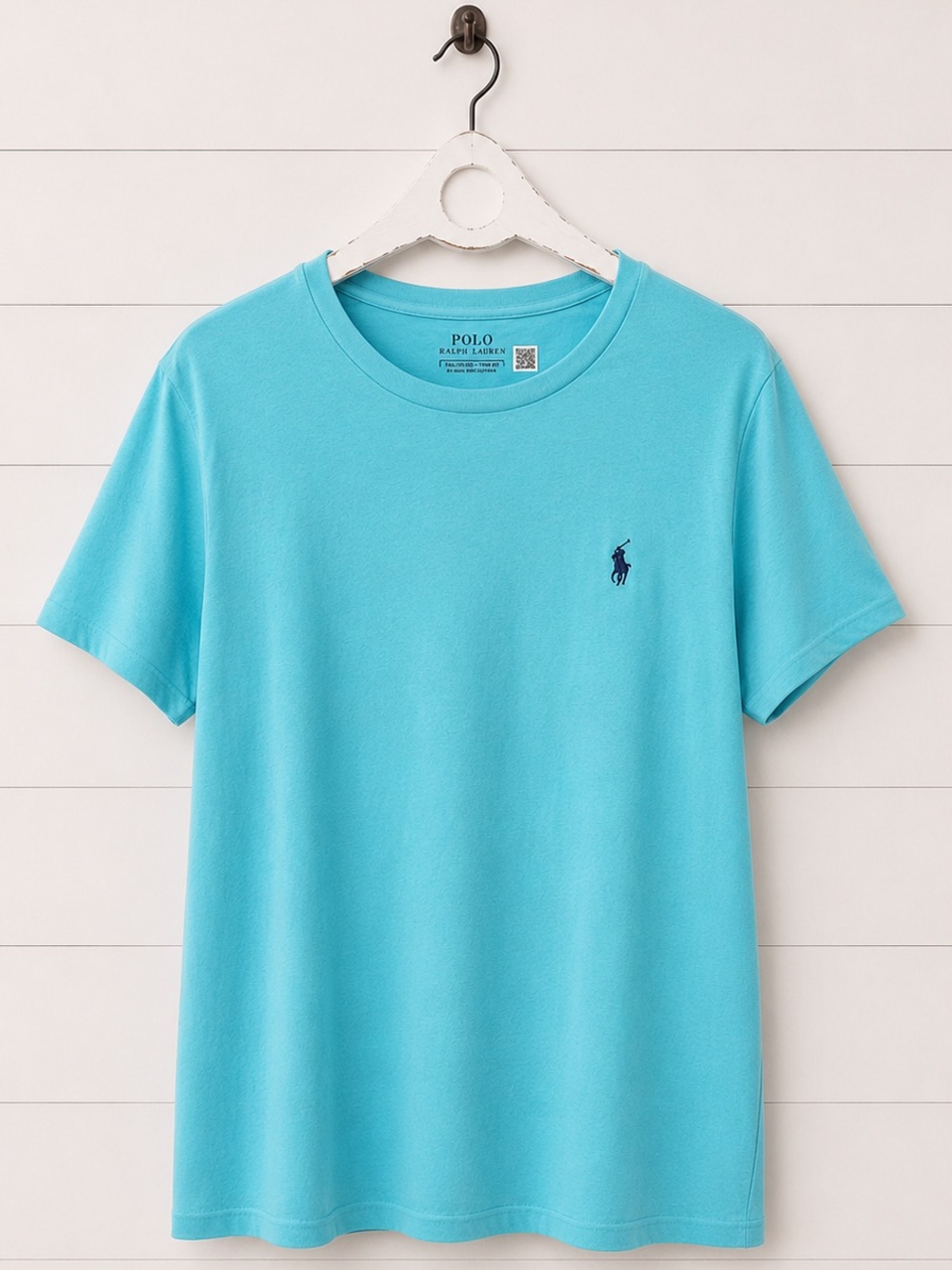 Polo by Ralph Lauren Short Sleeve Crewneck Tee in Bright Turquoise